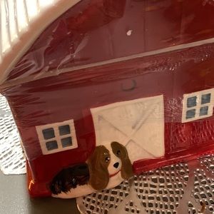 Pioneer woman barn cookie jar